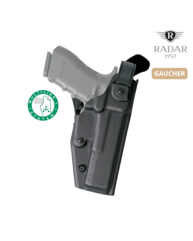 HOLSTER 2 FAST GLOCK 17 (GAUCHE) - RADAR 1657