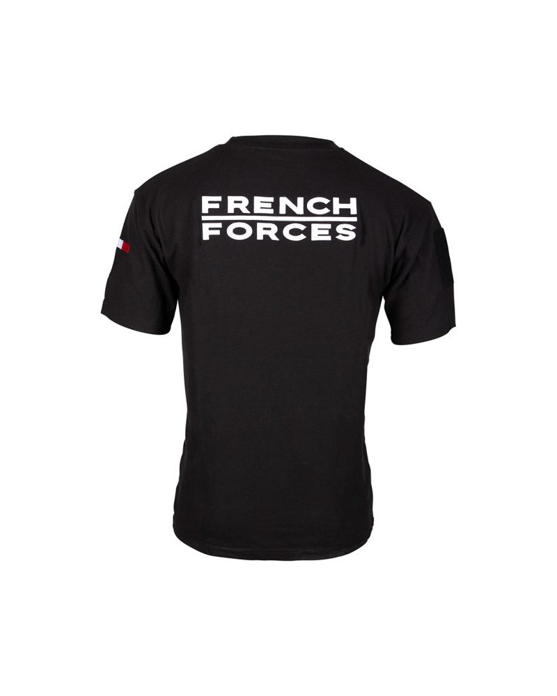 T-SHIRT FRENCH FORCES NOIR - A.R.E.S