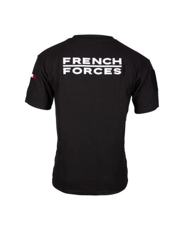 T-SHIRT FRENCH FORCES NOIR - A.R.E.S