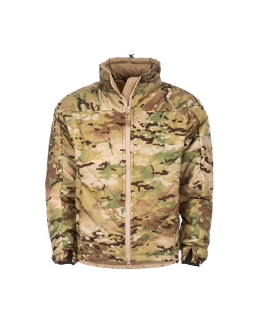 Veste SJ3 WGTE Snugpak Multicam – Légèreté, isolation et camouflage optimal pour les environnements tactiques.