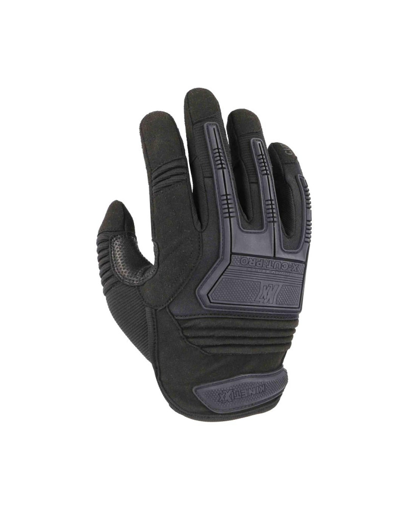 Gants X Cut Pro Noir - Kinetixx, protection et confort optimal pour les missions tactiques.