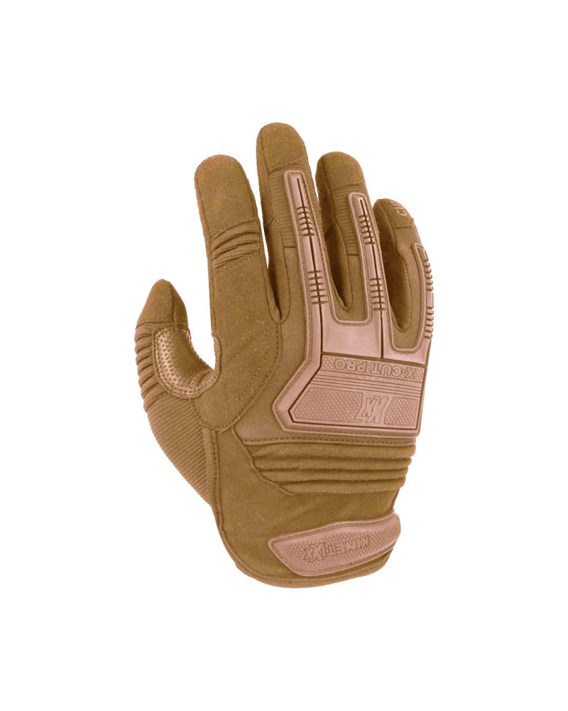 Gants X-Cut Pro Coyote Kinetixx offrant une protection et une flexibilité maximales pour les professionnels en mission.