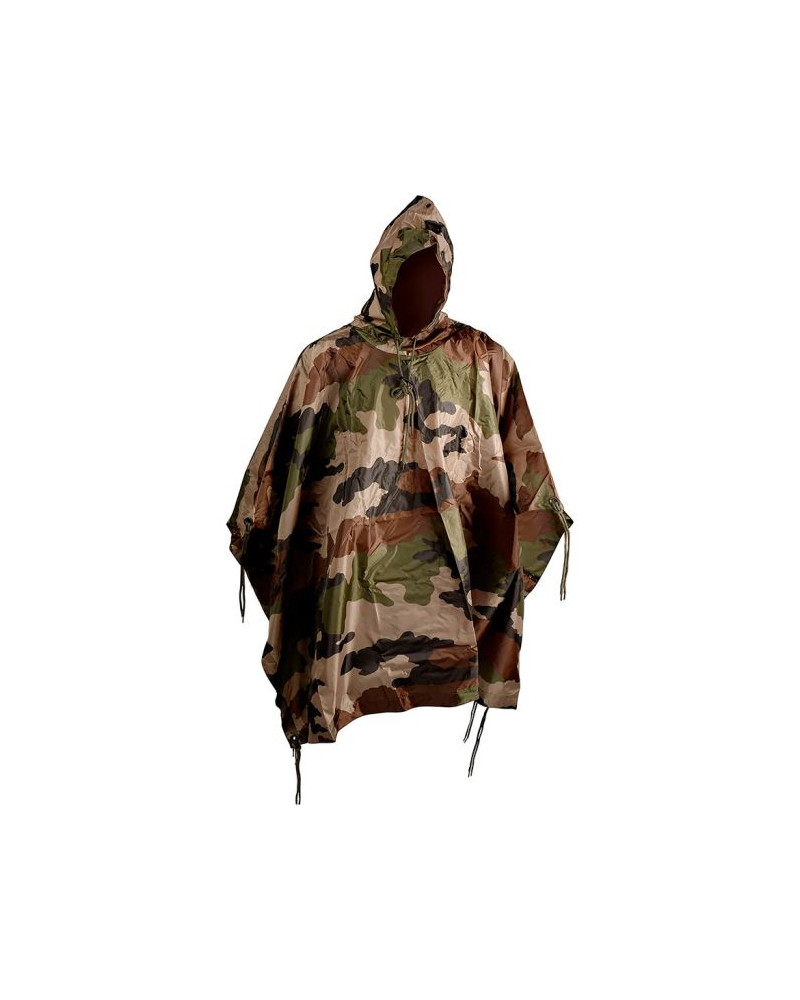 Poncho Ripstop CAM CE – A.R.E.S : Protection tactique imperméable en camouflage CE