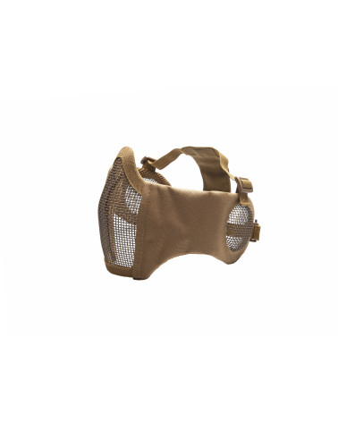 Bas de Masque Métal Tan - ASG, une protection robuste et confortable pour le terrain.