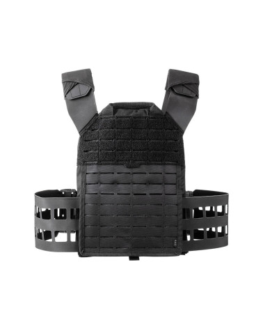 Porte-plaques QR noir 5.11 Tactical – Gilet tactique avec système de largage rapide, conçu pour les professionnels exigeants.