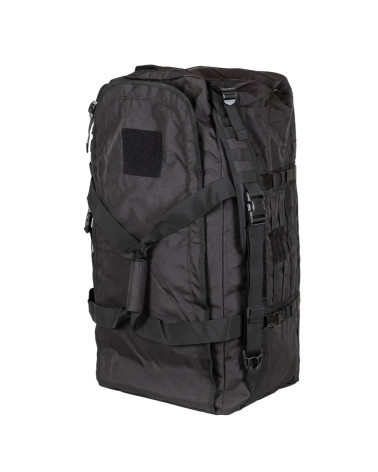 Sac de transport 120L noir de Specna Arms, conçu pour une capacité optimale et une durabilité maximale.