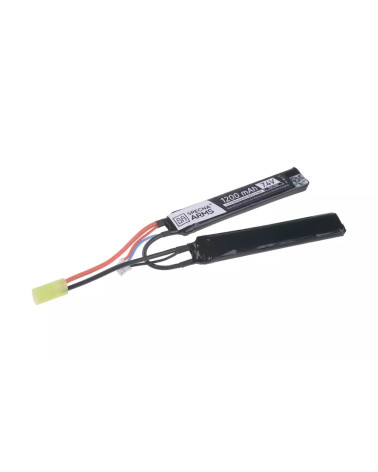 Batterie LI-PO 7.4V 1200MAH 2 STICKS SPECNA ARMS pour répliques airsoft.