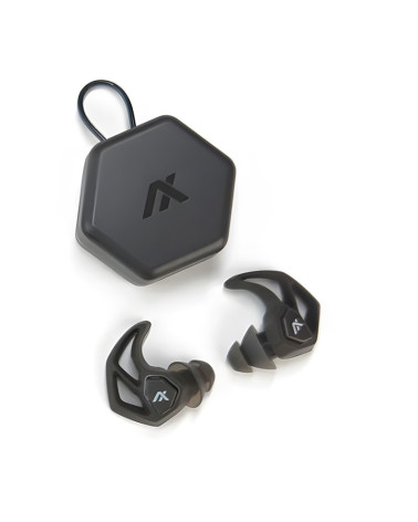 Bouchons d’oreilles X30I Noir d’Axil – Protection auditive performante et confortable.