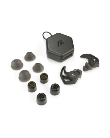 Bouchons d’oreilles X30I Noir d’Axil – Protection auditive performante et confortable.