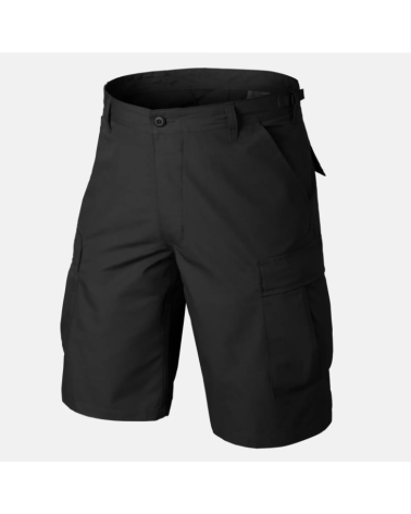 BDU Shorts Noir Helikon-Tex – Short tactique robuste avec poches fonctionnelles