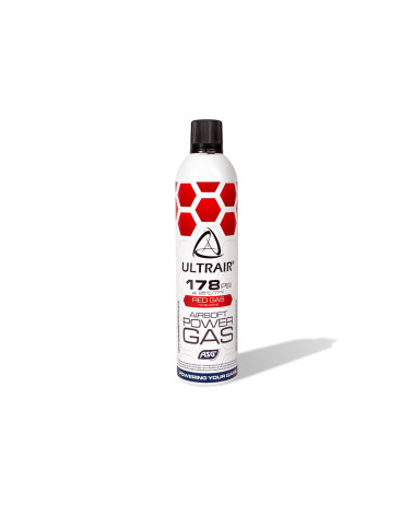 Bouteille de Gaz ULTRAIR 178 PSI 570ml - ASG, idéale pour les répliques d’airsoft nécessitant une propulsion fiable.